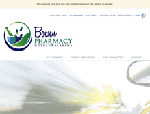 Tablet Screenshot of bowenpharmacyrx.com